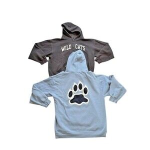 University of New Hampshire Sweatshirt Lot Mens Size Large Hoodie UNH Wildcats